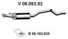 EBERSP?CHER 08.093.83 Front Silencer